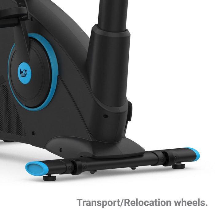 E-Power Cardio Exercise Bike transport feet pads