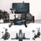s l1600 7 airuno air assault exercise bike cardio machine fitness cycle heavyduty mma