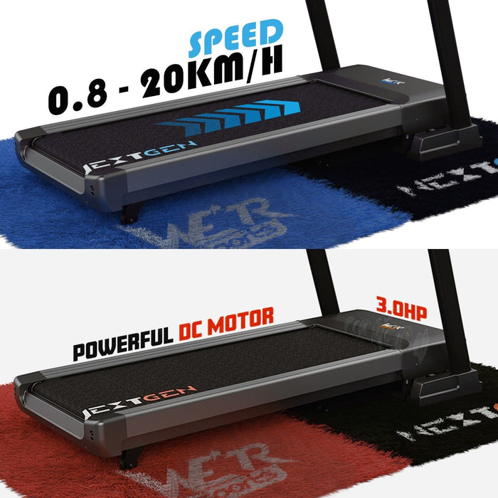 NextGen Bluetooth Treadmill Folding Running Machine speed