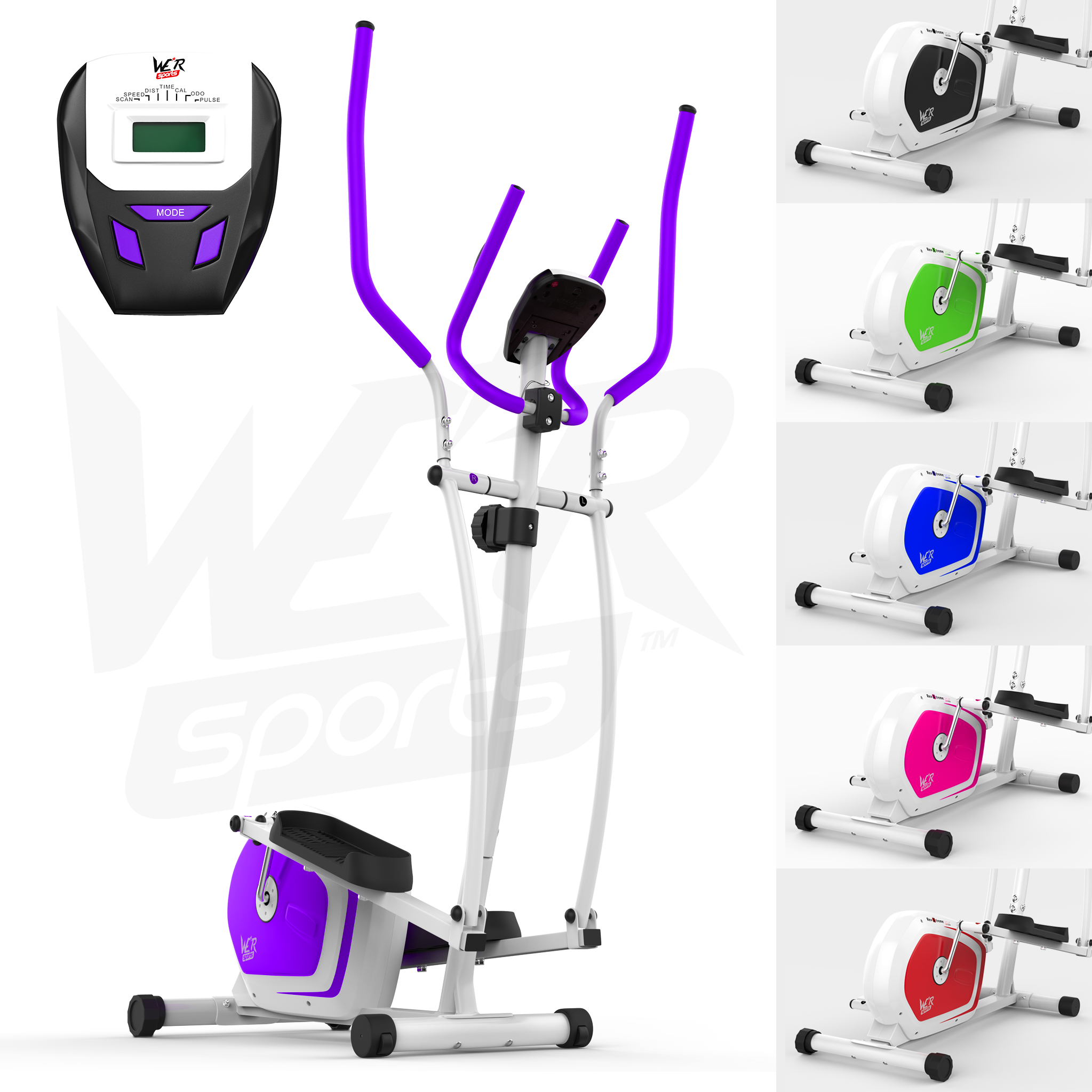 RevXtreme Vibe Magnetic Elliptical Cross Trainer by We R Sports