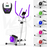 violet0 1 Purple revxtreme vibe magnetic elliptical cross trainer by we r sports